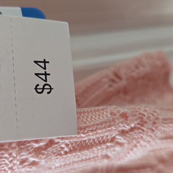 ROBBIE BEE BRAND WOMEN'S PINK SHRUG OPEN CARDIGAN SIZE XL - Picture 5 of 13